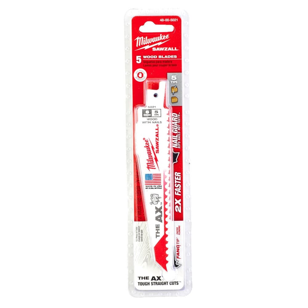 Sabljaste testerice za Drvo / Drvo sa ekserima: The AX™ Demolition blades