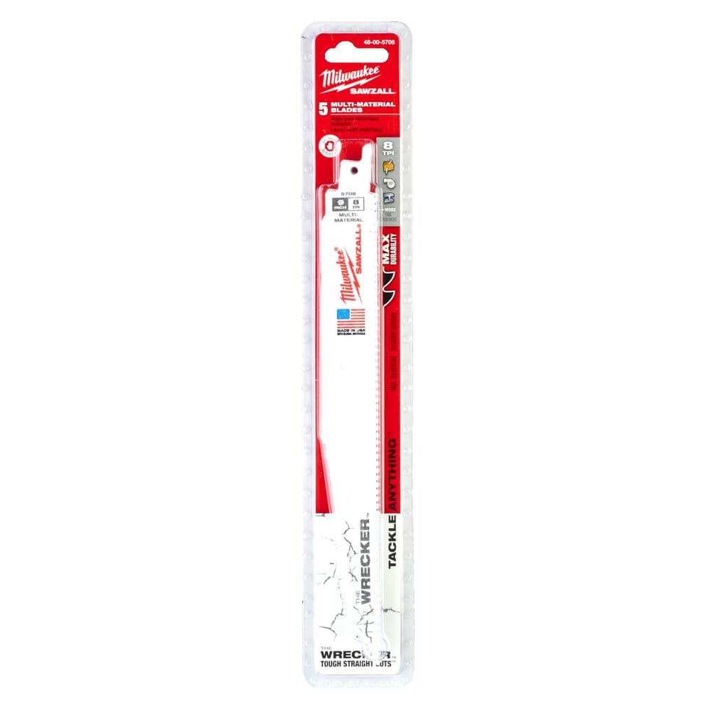 Sabljaste testerice Extra Heavy Duty: The Wrecker™ blades 5/1
