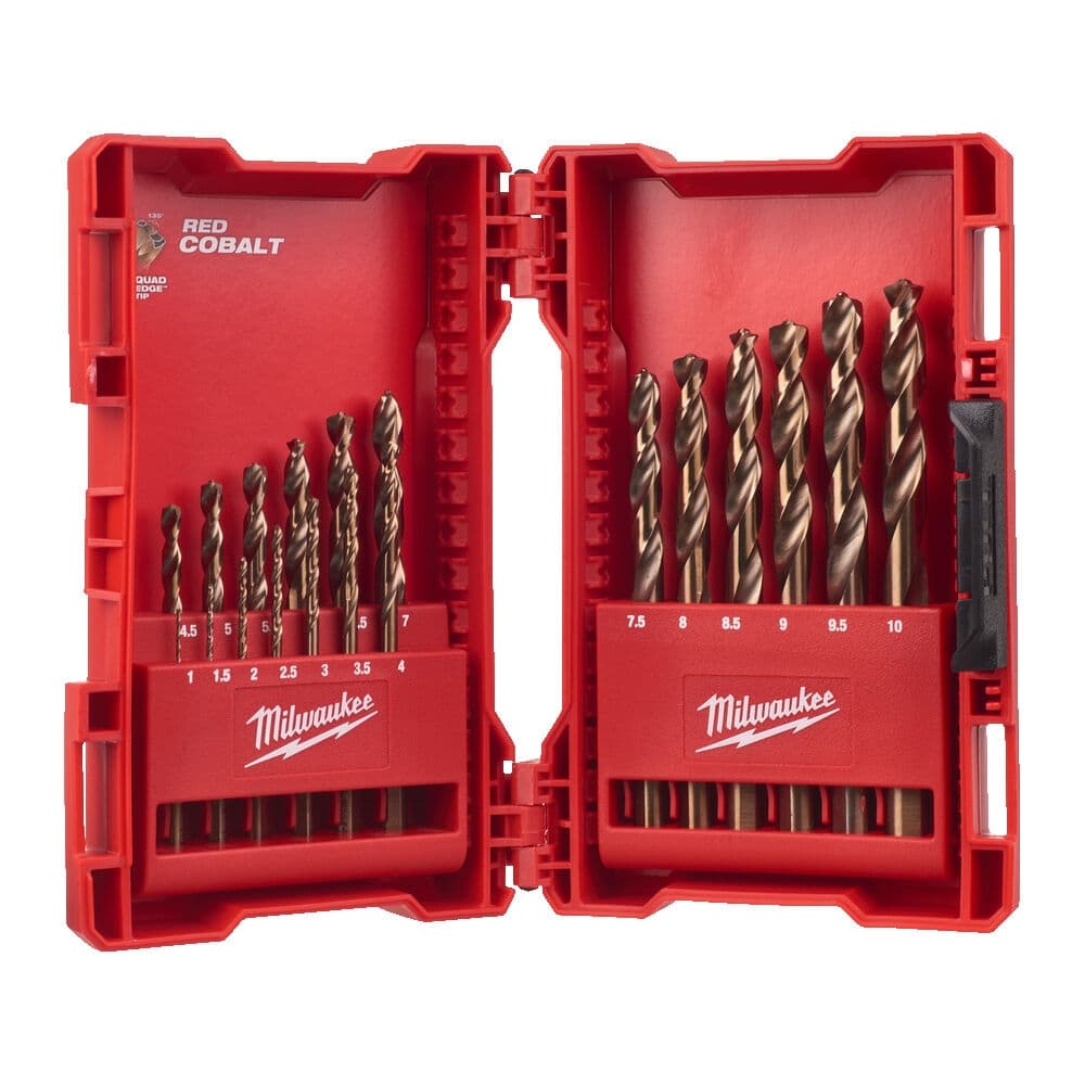 Burgije kobaltne 1-10mm HSS-CO set 19/1