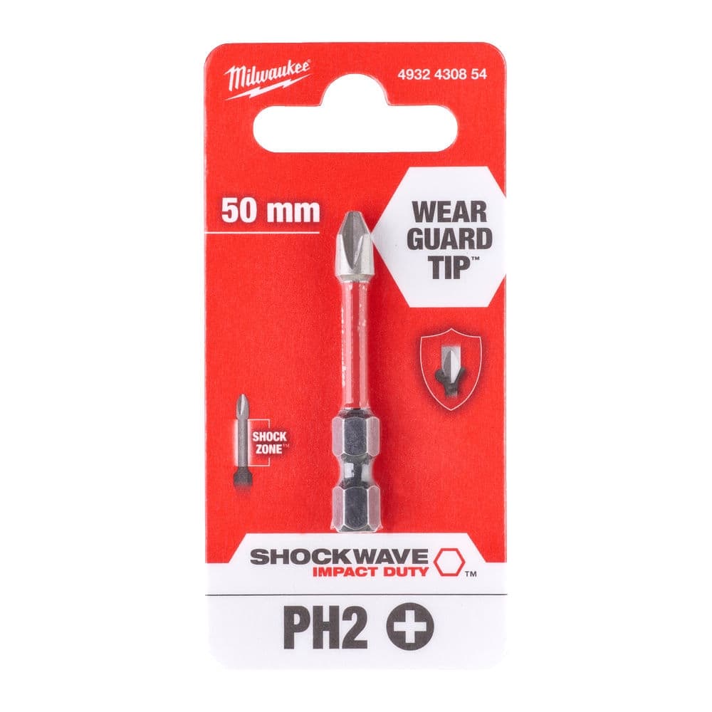 Udarni bitovi PH SHOCKWAVE ojačani 1/4″