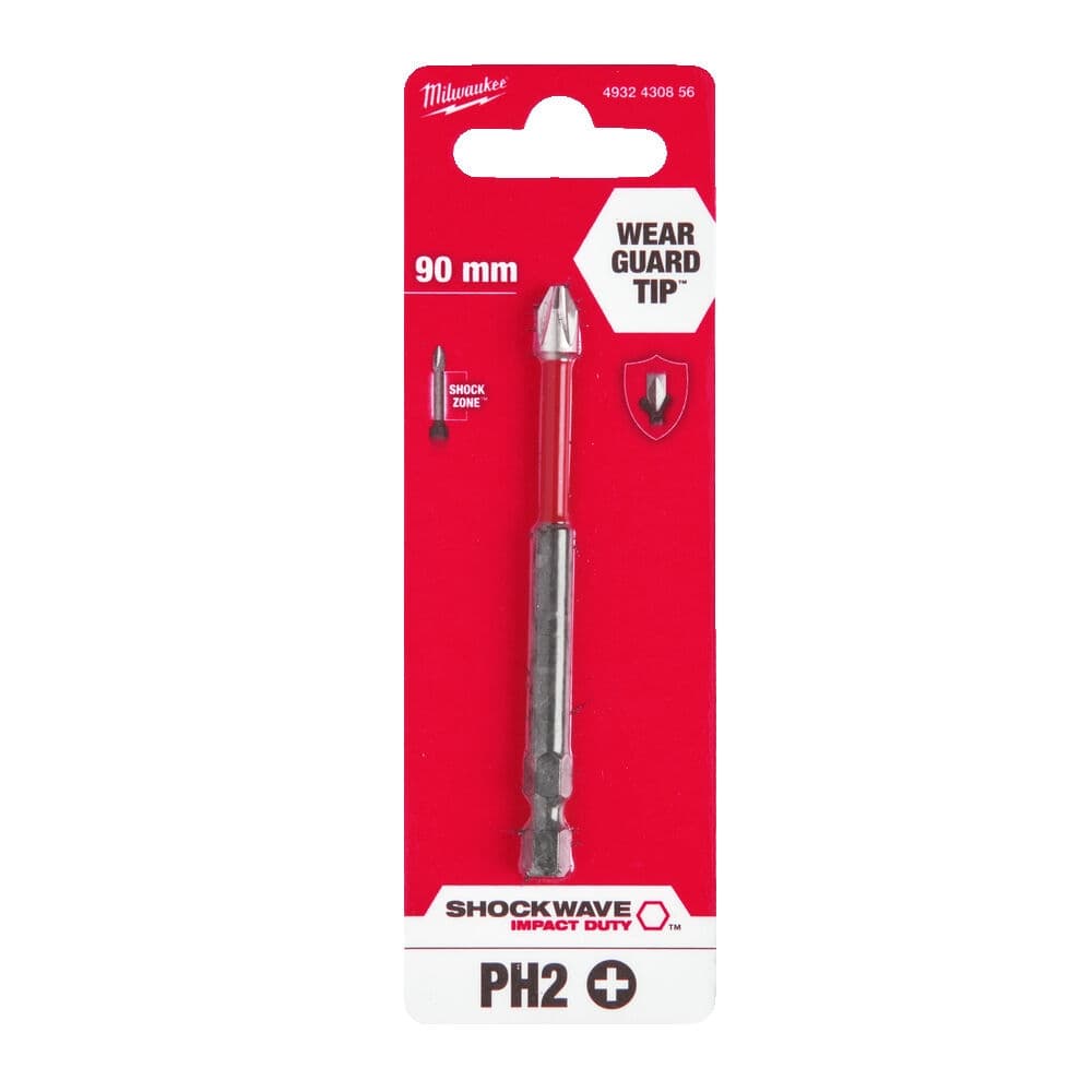 Udarni bitovi PH SHOCKWAVE ojačani 1/4″