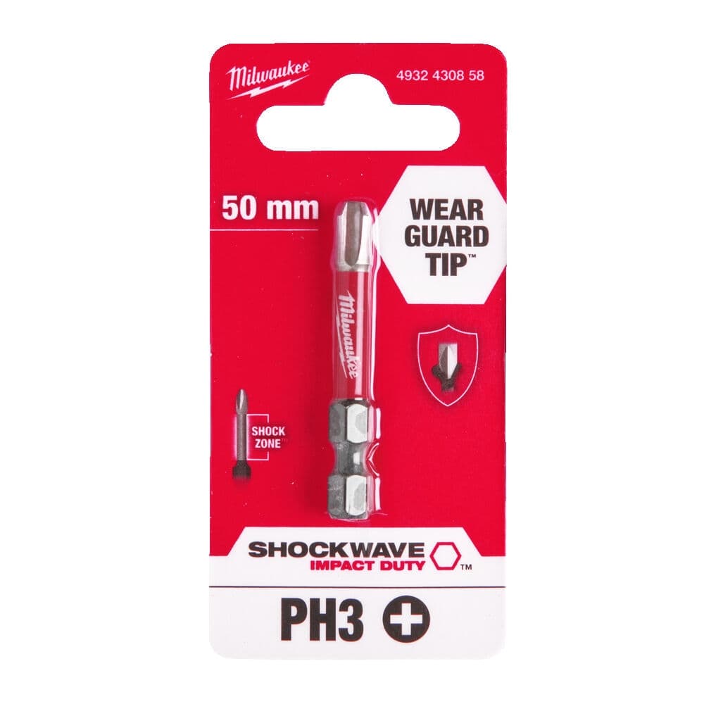 Udarni bitovi PH SHOCKWAVE ojačani 1/4″