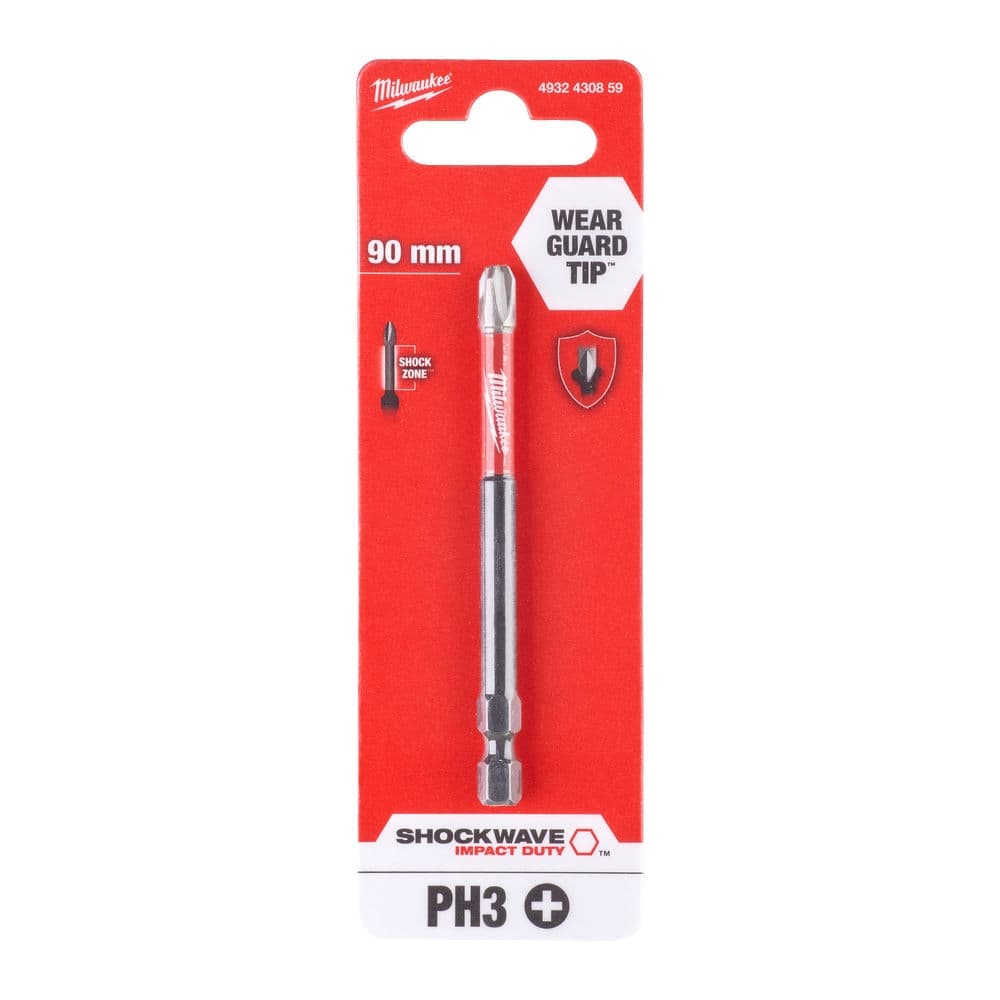 Udarni bitovi PH SHOCKWAVE ojačani 1/4″