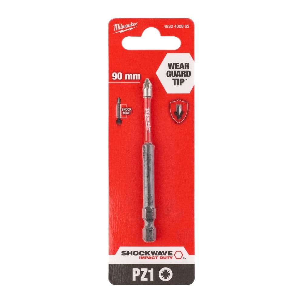 Udarni bitovi PZ SHOCKWAVE ojačani 1/4″