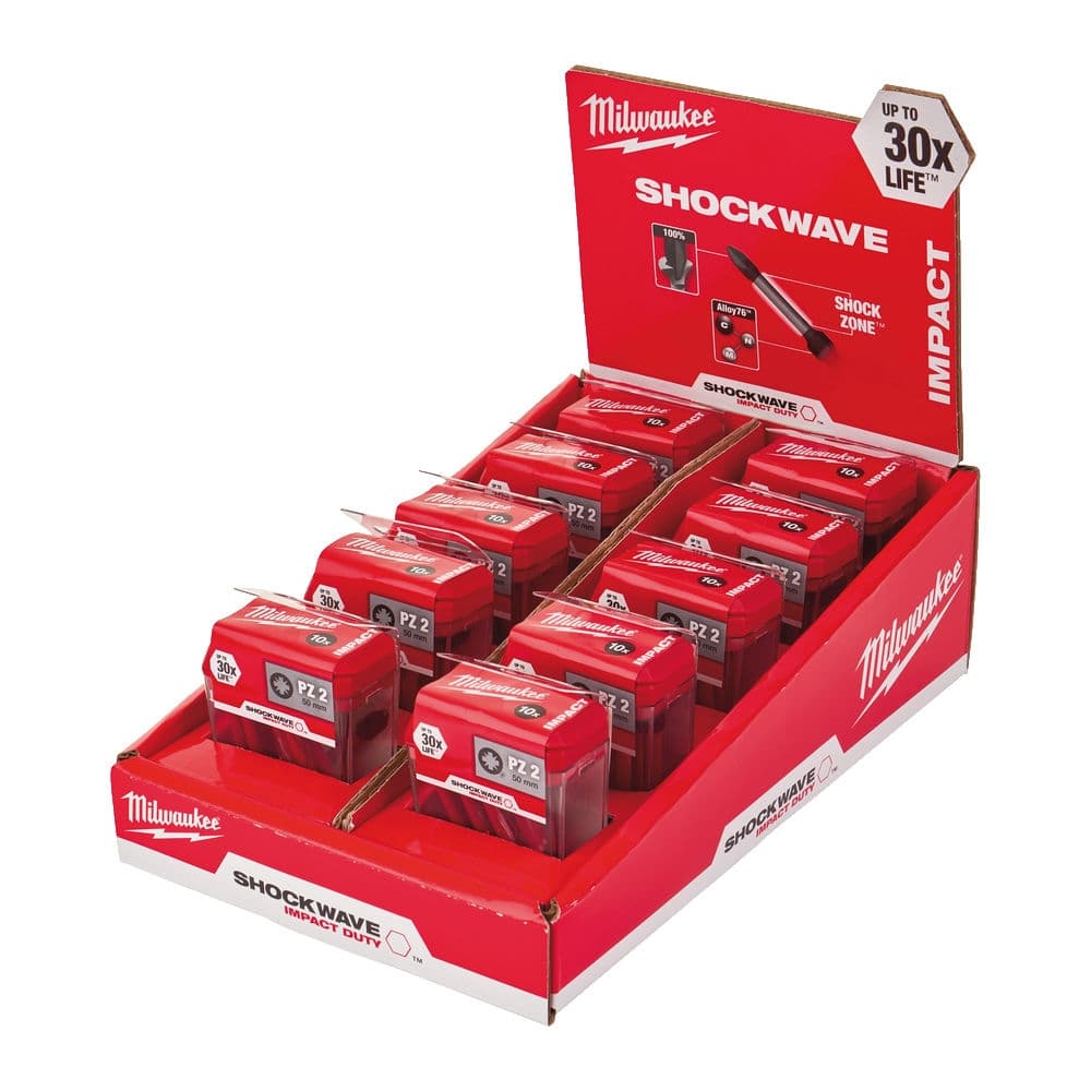 Udarni bitovi PZ SHOCKWAVE ojačani 1/4″