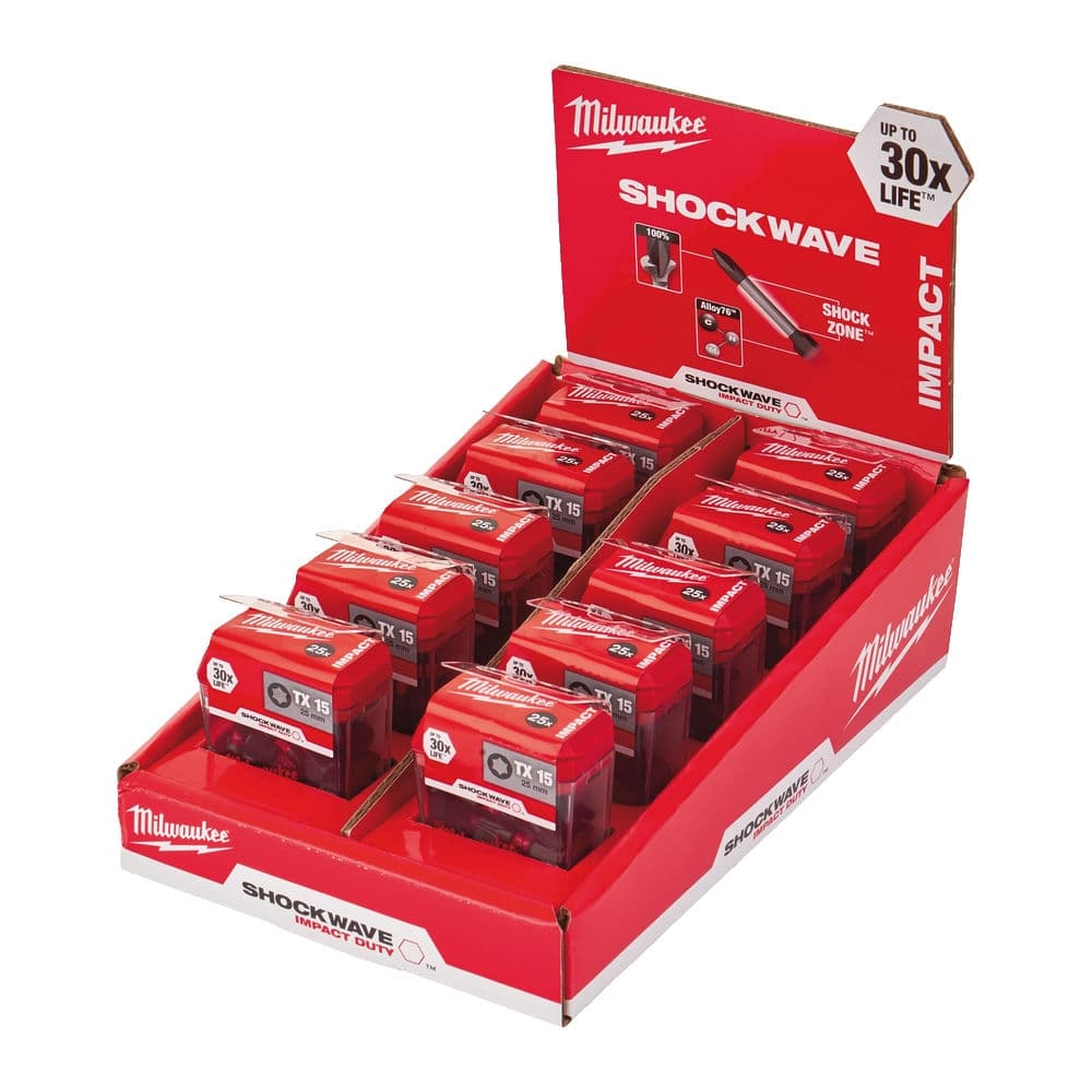 Udarni bitsevi TX SHOCKWAVE ojačani 1/4″