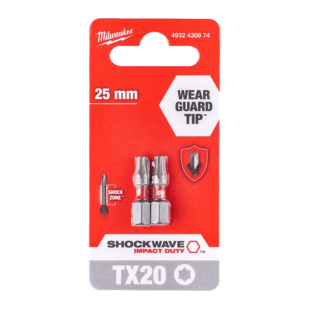 Udarni bitsevi TX SHOCKWAVE ojačani 1/4″