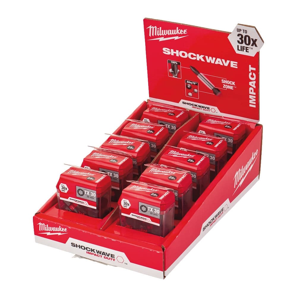 Udarni bitsevi TX SHOCKWAVE ojačani 1/4″