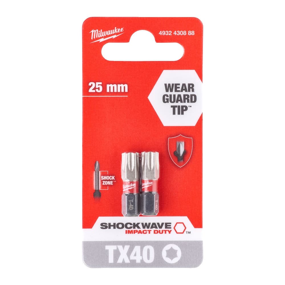 Udarni bitsevi TX SHOCKWAVE ojačani 1/4″