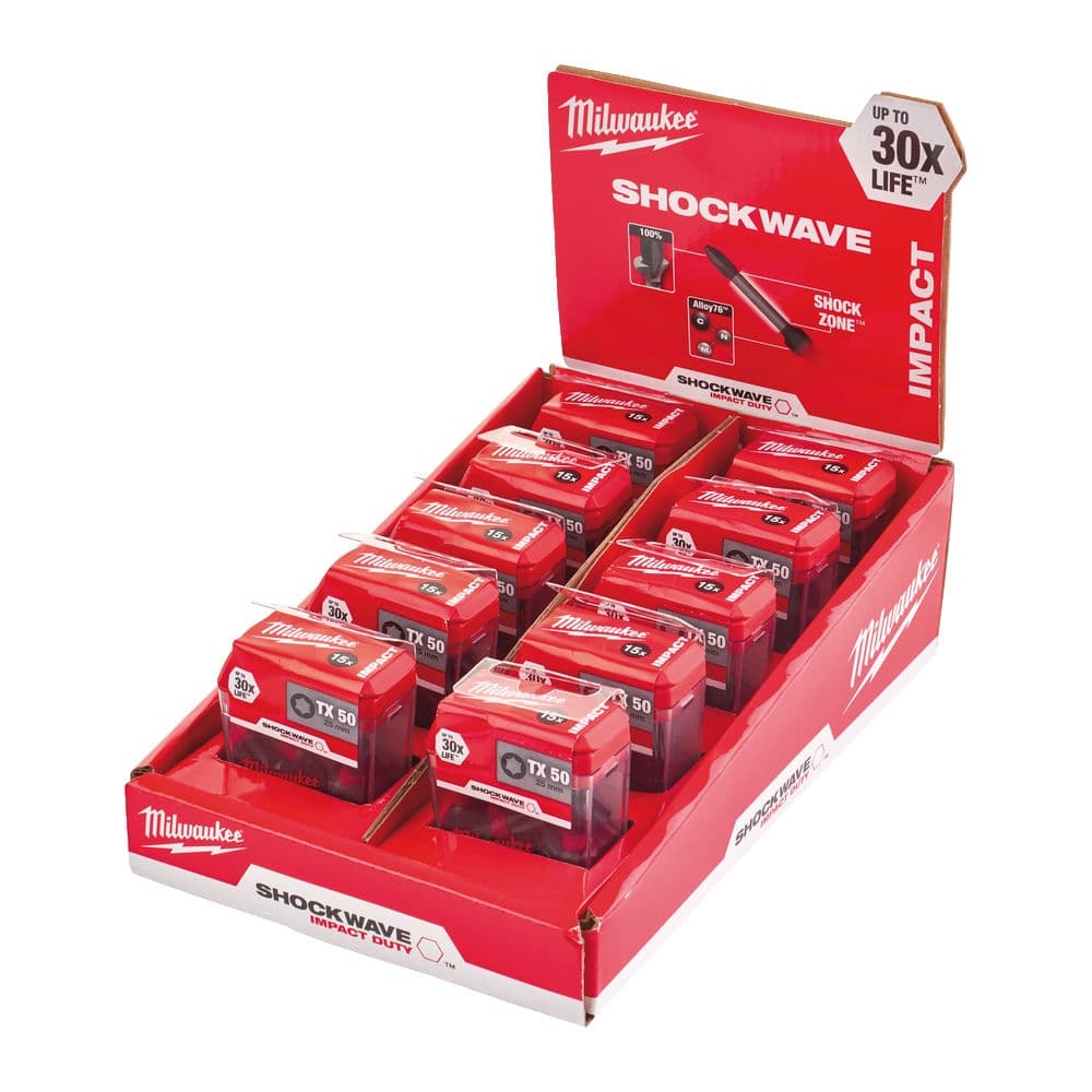 Udarni bitsevi TX SHOCKWAVE ojačani 1/4″