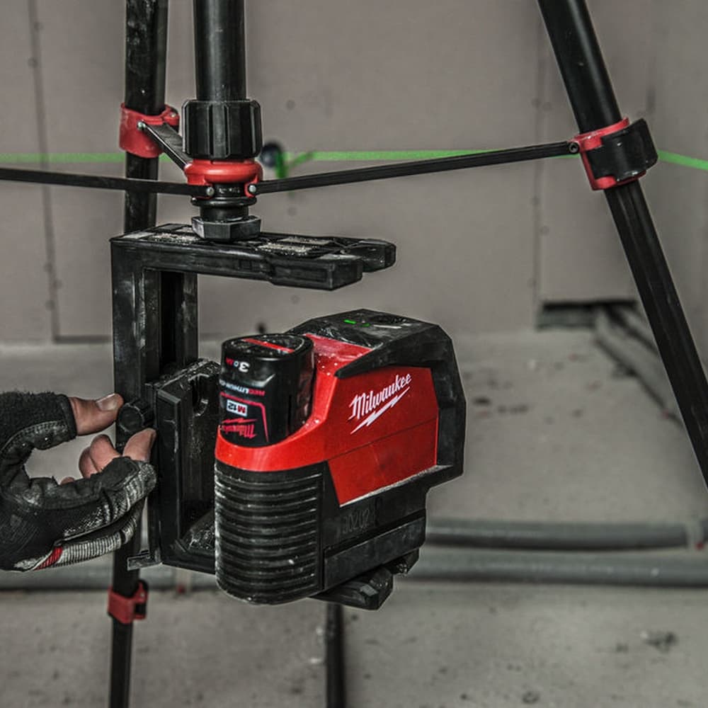 Aku. zeleni 3D laser 30m 12V – M12CLLP-301C