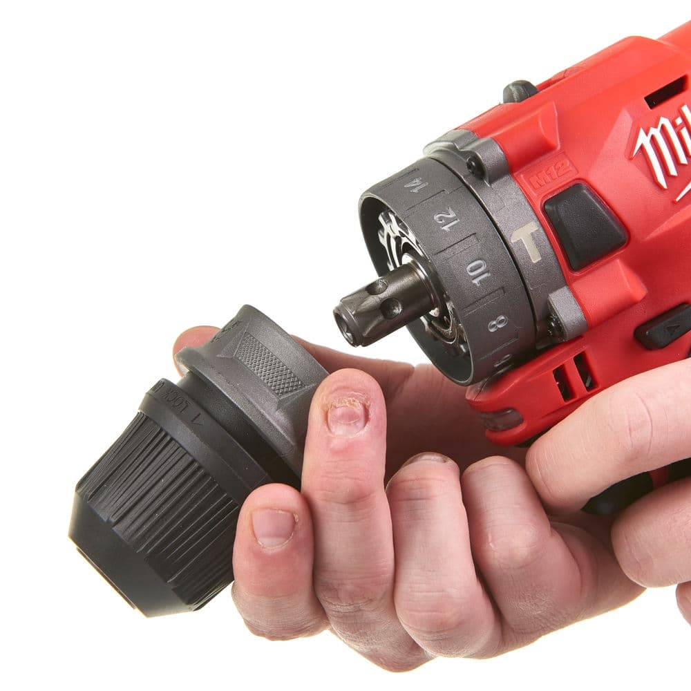 Aku. bušilica – odvijač 12V 2Ah set 6/1 – M12FPDXKIT-202X