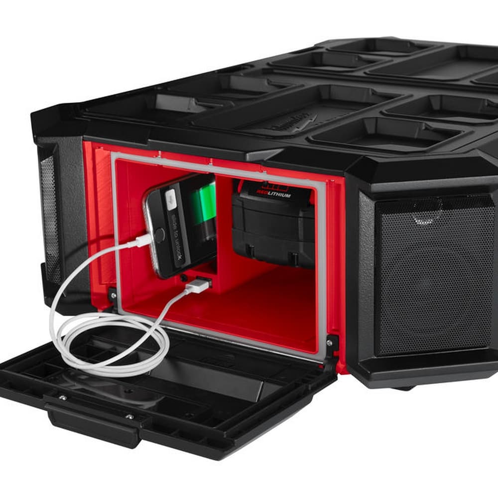 Radio-Punjač PACKOUT 18V/230V – M18PRCDAB+-0