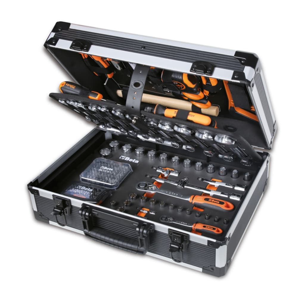 Set alata od 163 dela u aluminijumskom koferu