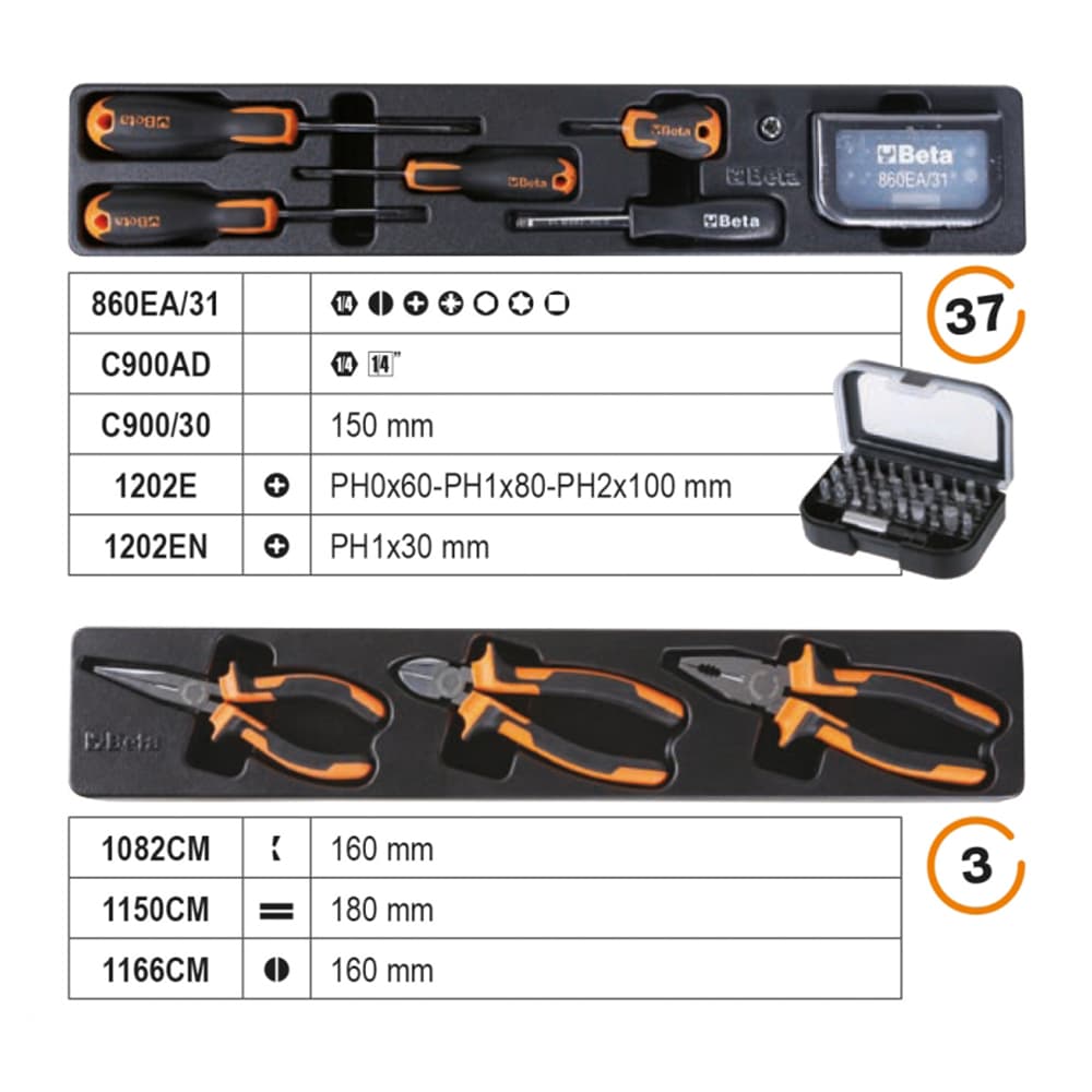 Set alata od 91 dela u petodelnoj metalnoj kutiji