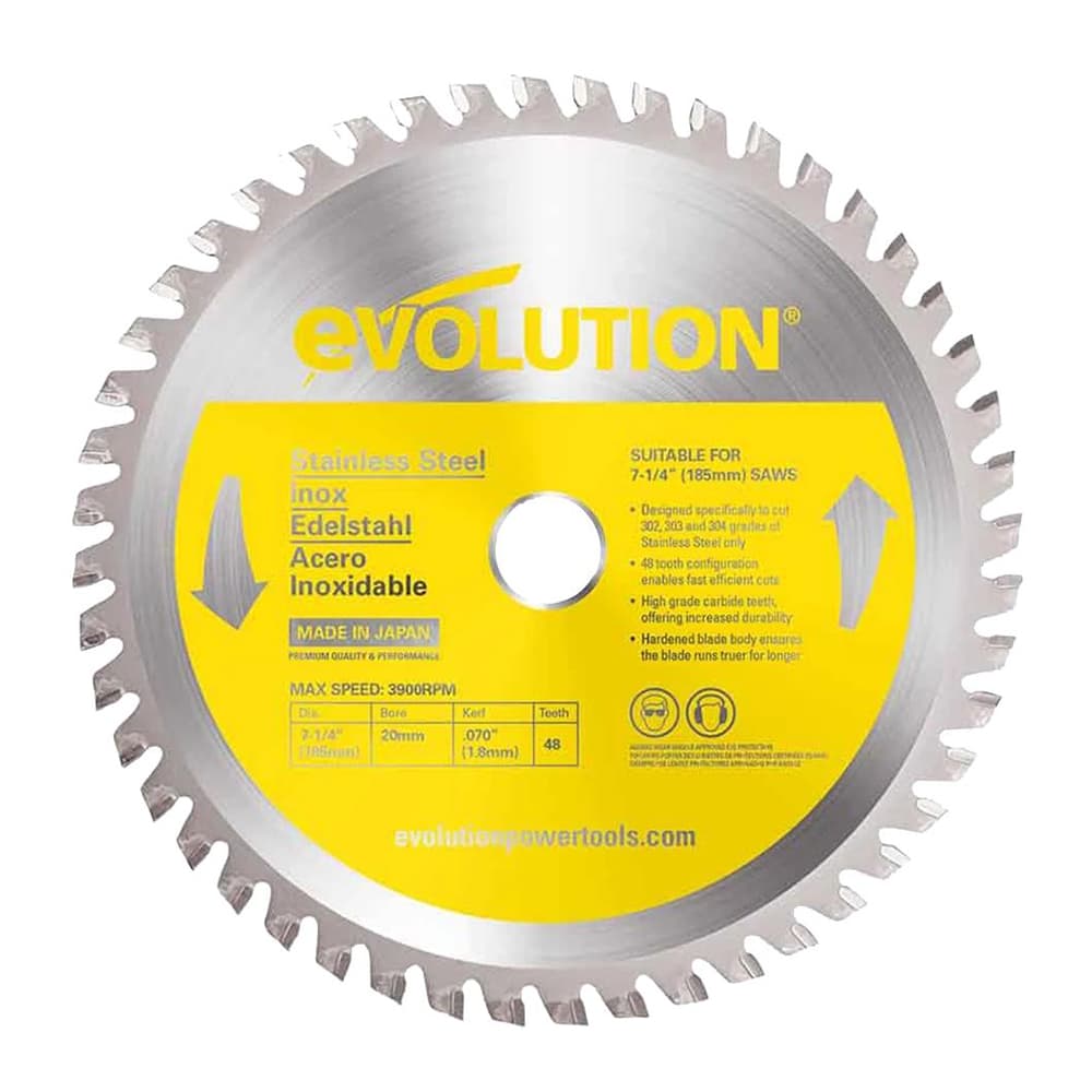 List testere 180mm za prohrom EVO180-STAINLES
