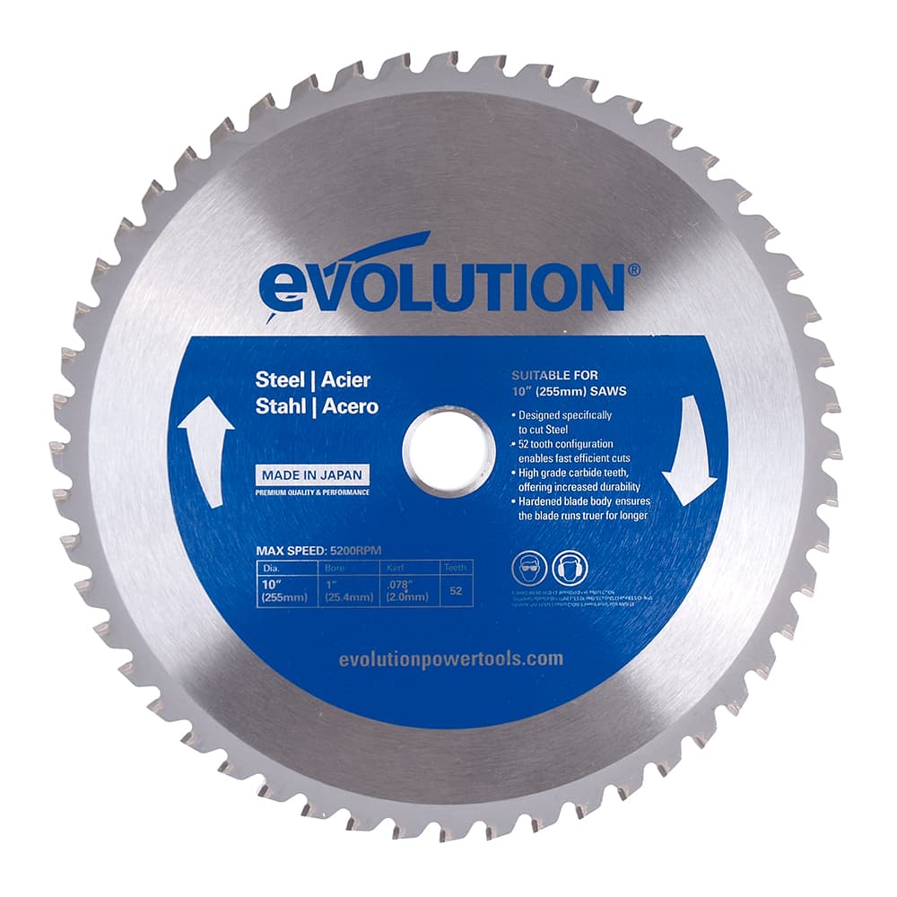 List testere 255mm za čelik EVO255-STEEL