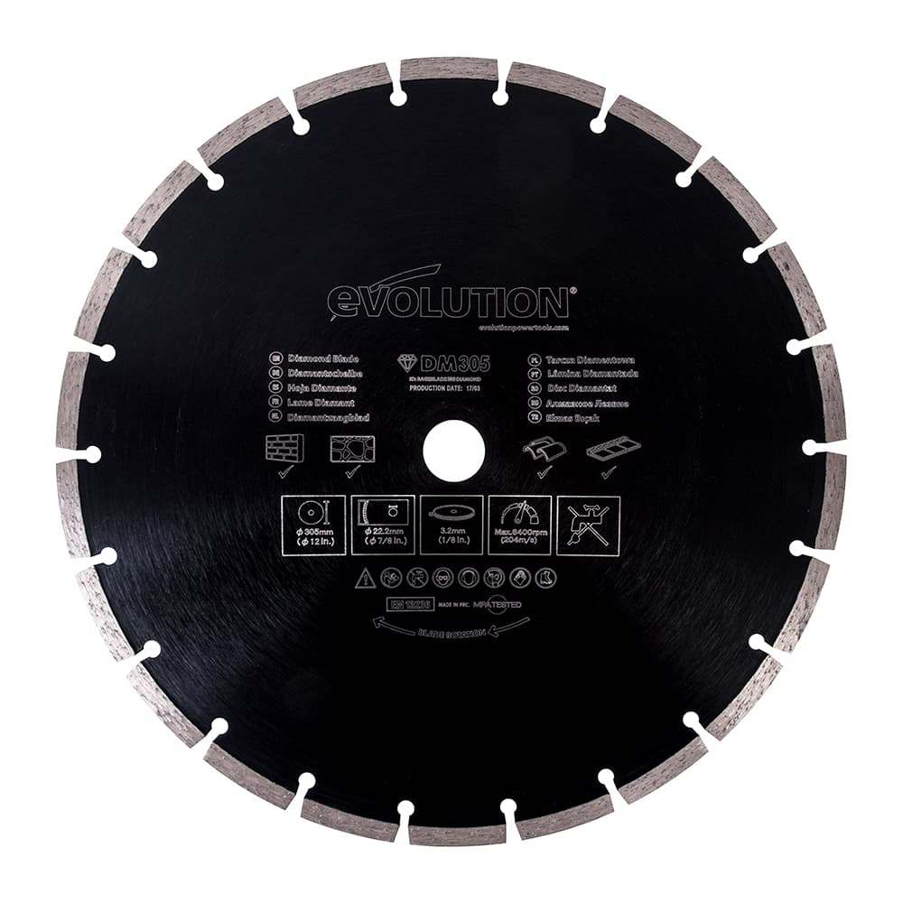 List testere 305mm dijamantski EVO305-DIAM