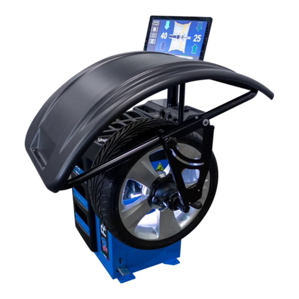 Uređaj za balansiranje točkova 10-26” sa 22″ TFT displejom i automatskim očitavanjem