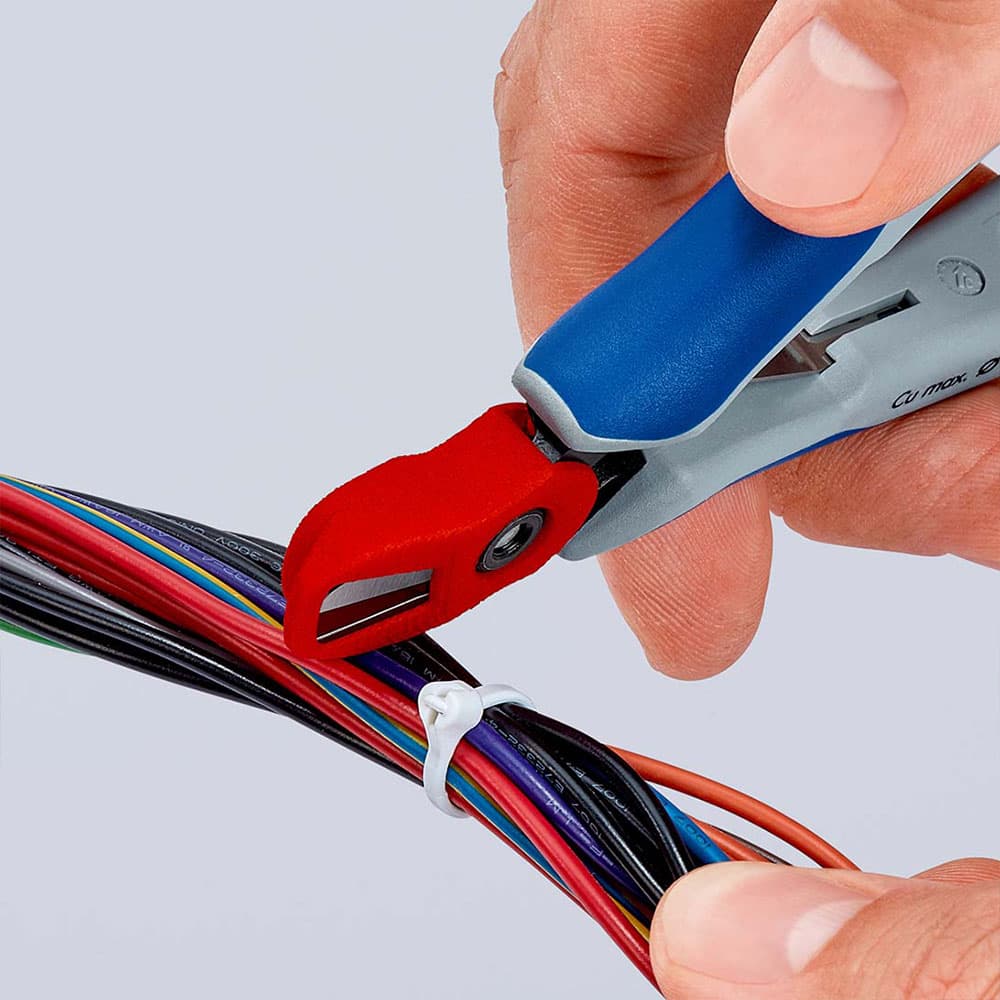 KNIPEX Hvatač materijala za ESD precizne dijagonalne sečice za elektroniku – 00 11 V79