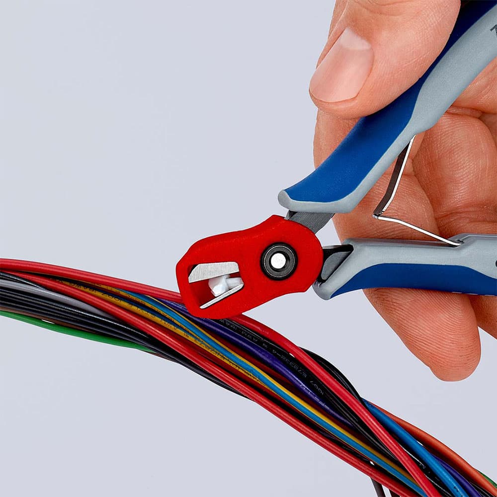 KNIPEX Hvatač materijala za ESD precizne dijagonalne sečice za elektroniku – 00 11 V79