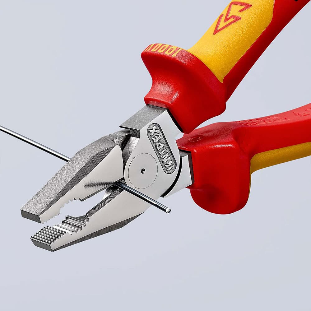 KNIPEX Klešta kombinovana izolovana ojačana 1000V VDE 180/200/225mm