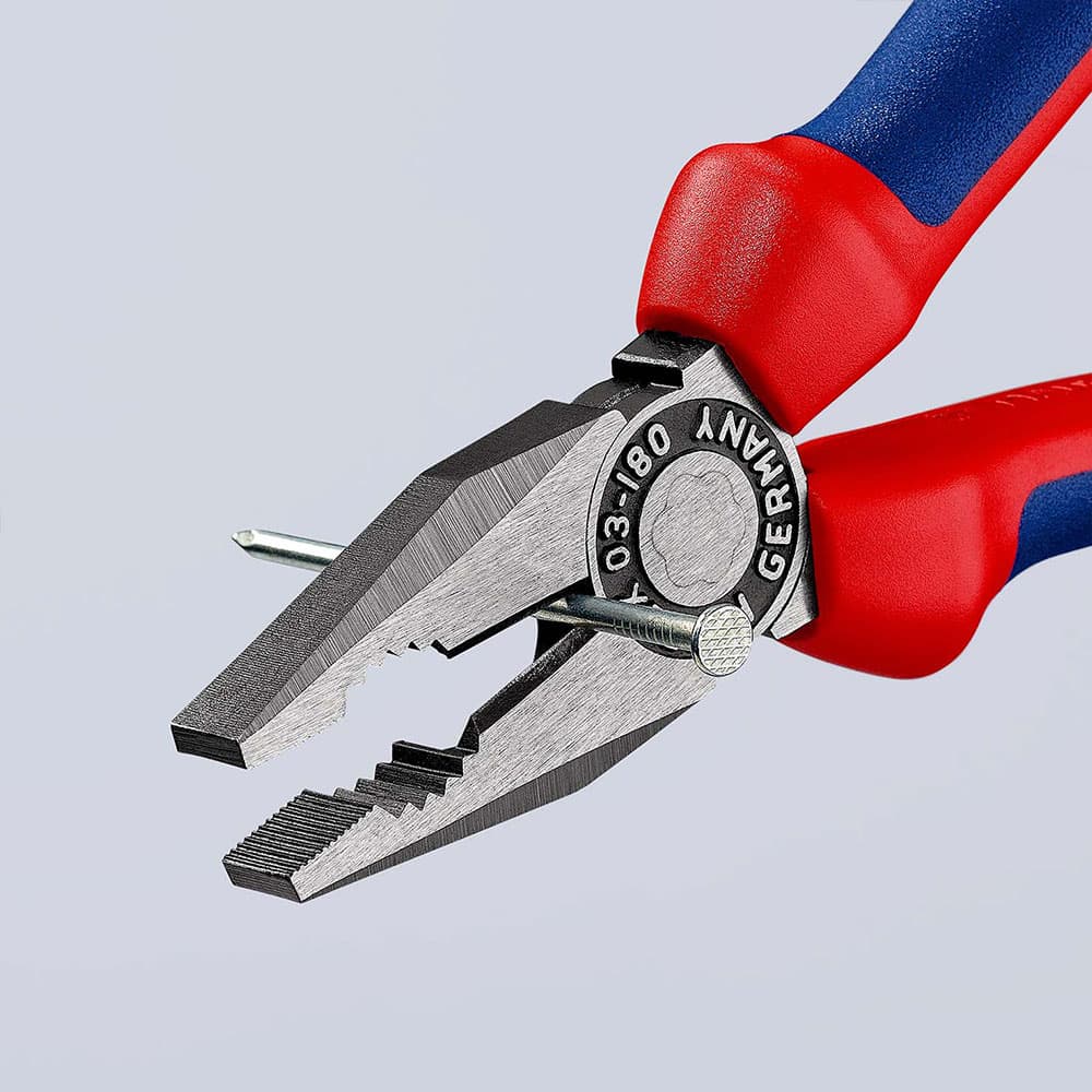 KNIPEX Klešta kombinovana 180mm blister pakovanje – 03 02 180 SB