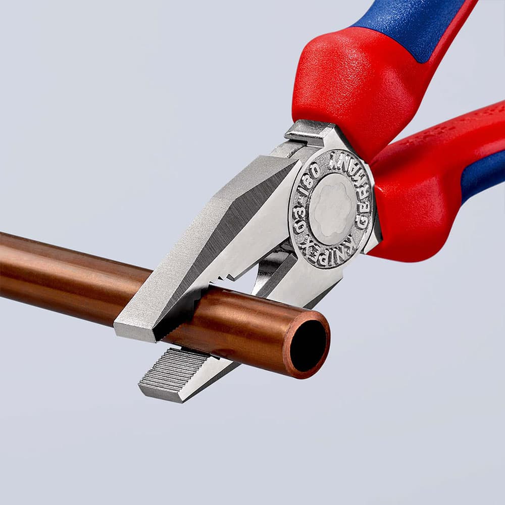 KNIPEX Kombinovana klešta hromirana 180mm blister pakovanje – 03 05 180 SB