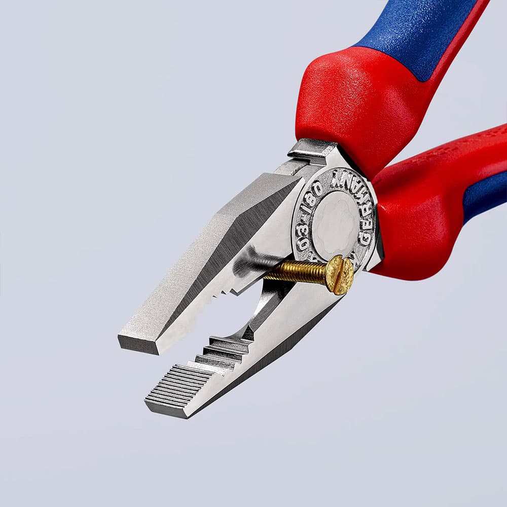 KNIPEX Kombinovana klešta hromirana 180mm blister pakovanje – 03 05 180 SB