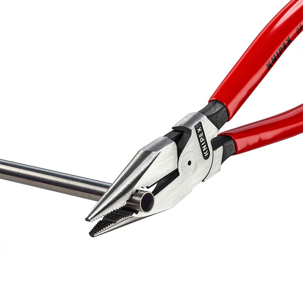 KNIPEX Kombinovana špic klešta 185mm sa gumiranim ručkama, blister pakovanje- 08 21 185 SB