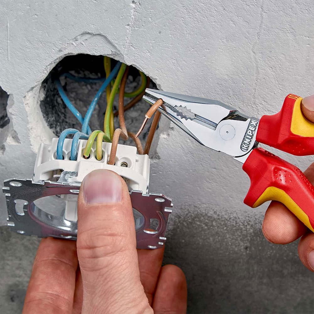 KNIPEX Šiljasta kombinovana klešta izolovana 1000V VDE 145mm – 08 26 145