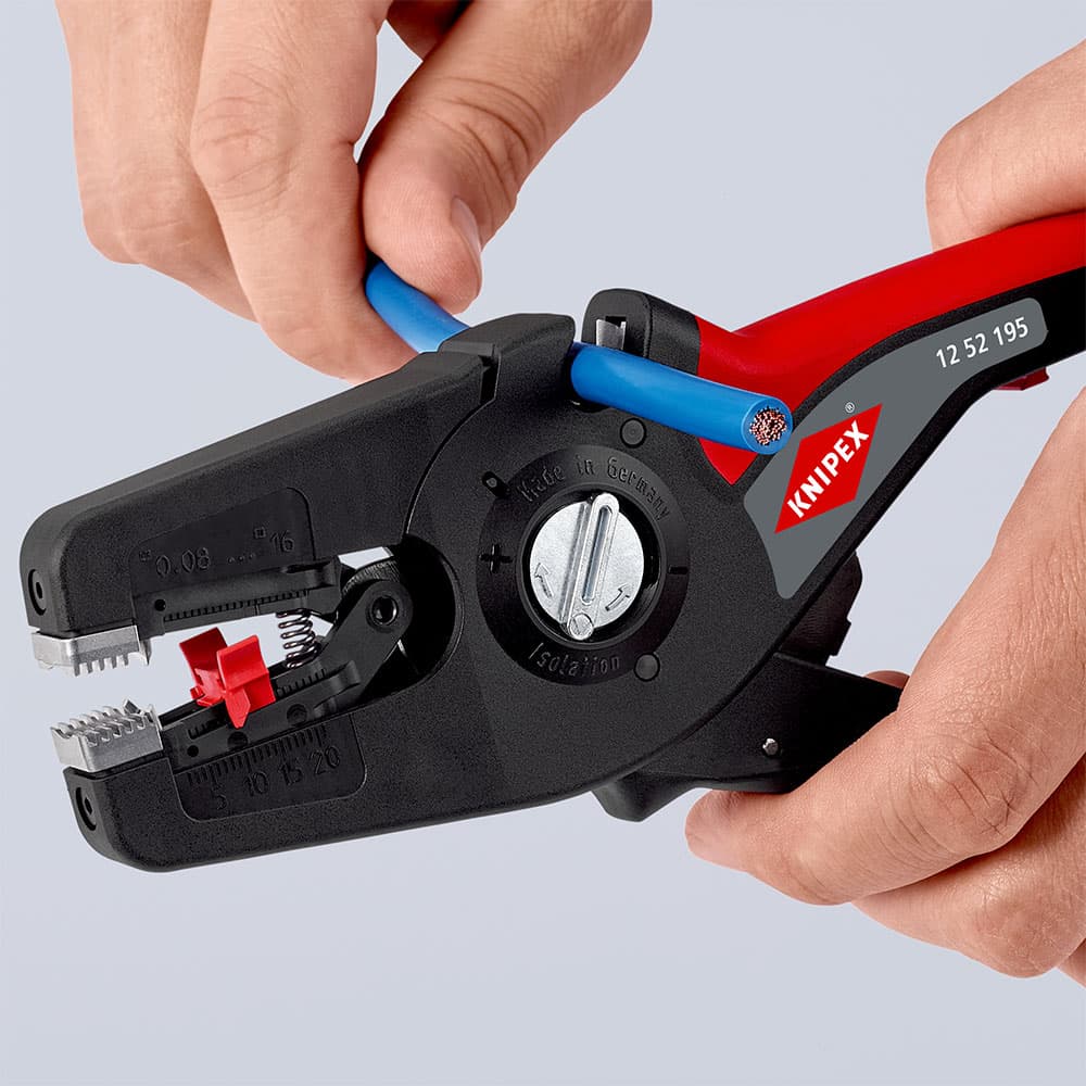 KNIPEX PreciStrip16 Automatski skidač izolacije 195mm blister pakovanje – 12 52 195 SB