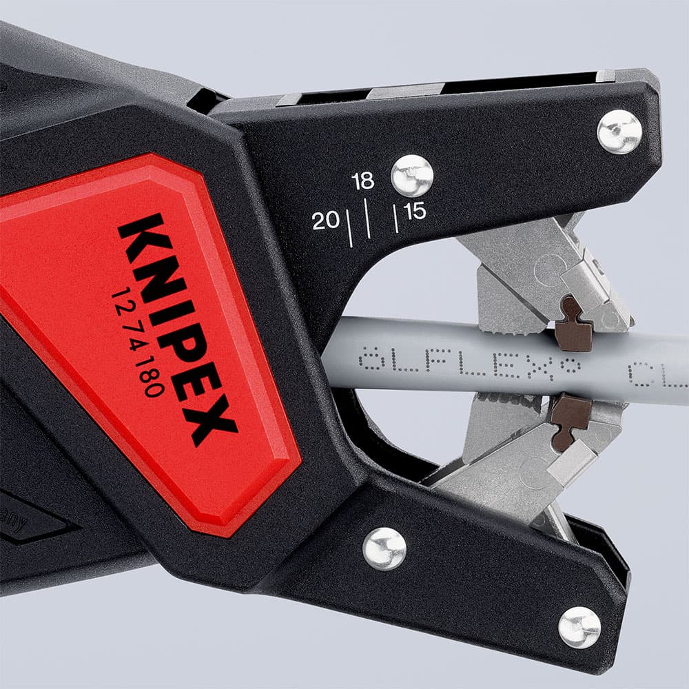 KNIPEX Automatska klešta za skidanje izolacije 175mm blister pakovanje – 12 74 180 SB