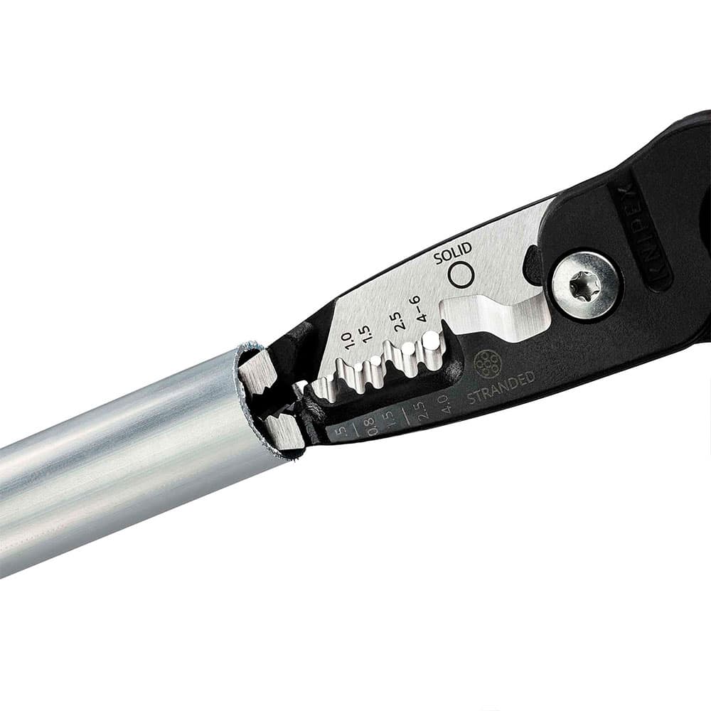 KNIPEX Kombinovana električarska klešta za skidanje izolacije 200mm – 13 71 200 ME