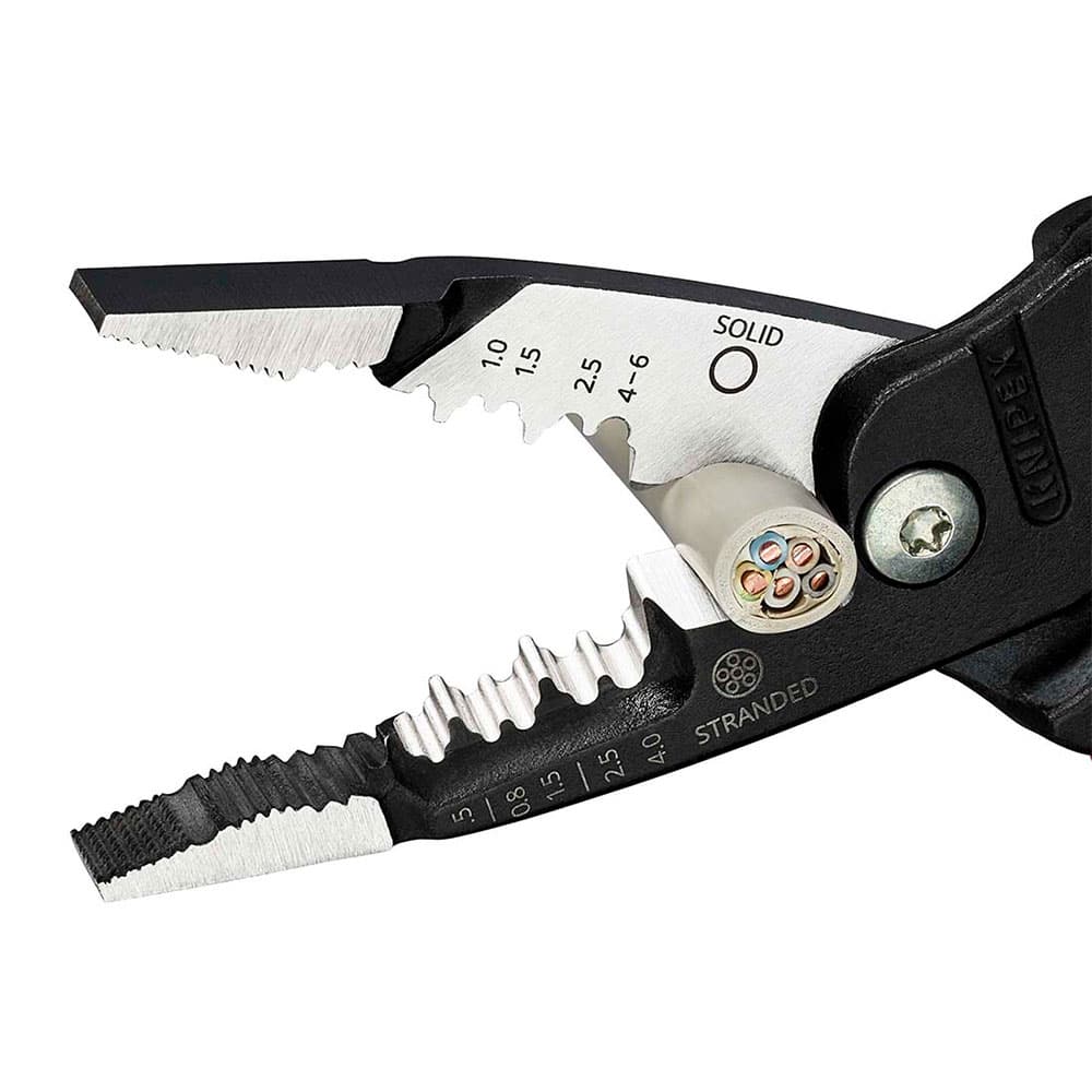 KNIPEX Kombinovana električarska klešta za skidanje izolacije 200mm – 13 71 200 ME