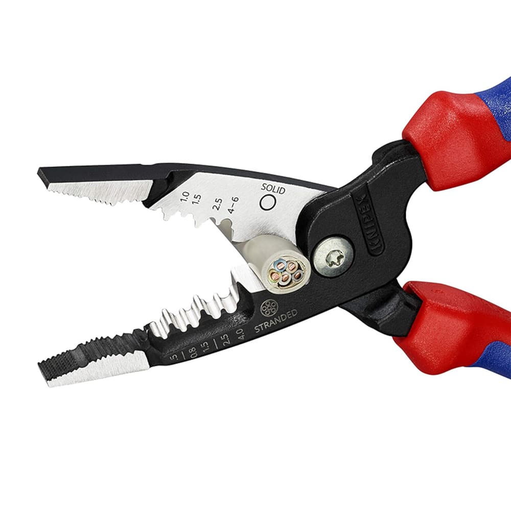 KNIPEX Kombinovana električarska klešta za skidanje izolacije 200mm – 13 72 200 ME
