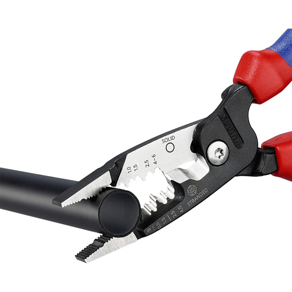 KNIPEX Kombinovana električarska klešta za skidanje izolacije 200mm – 13 72 200 ME