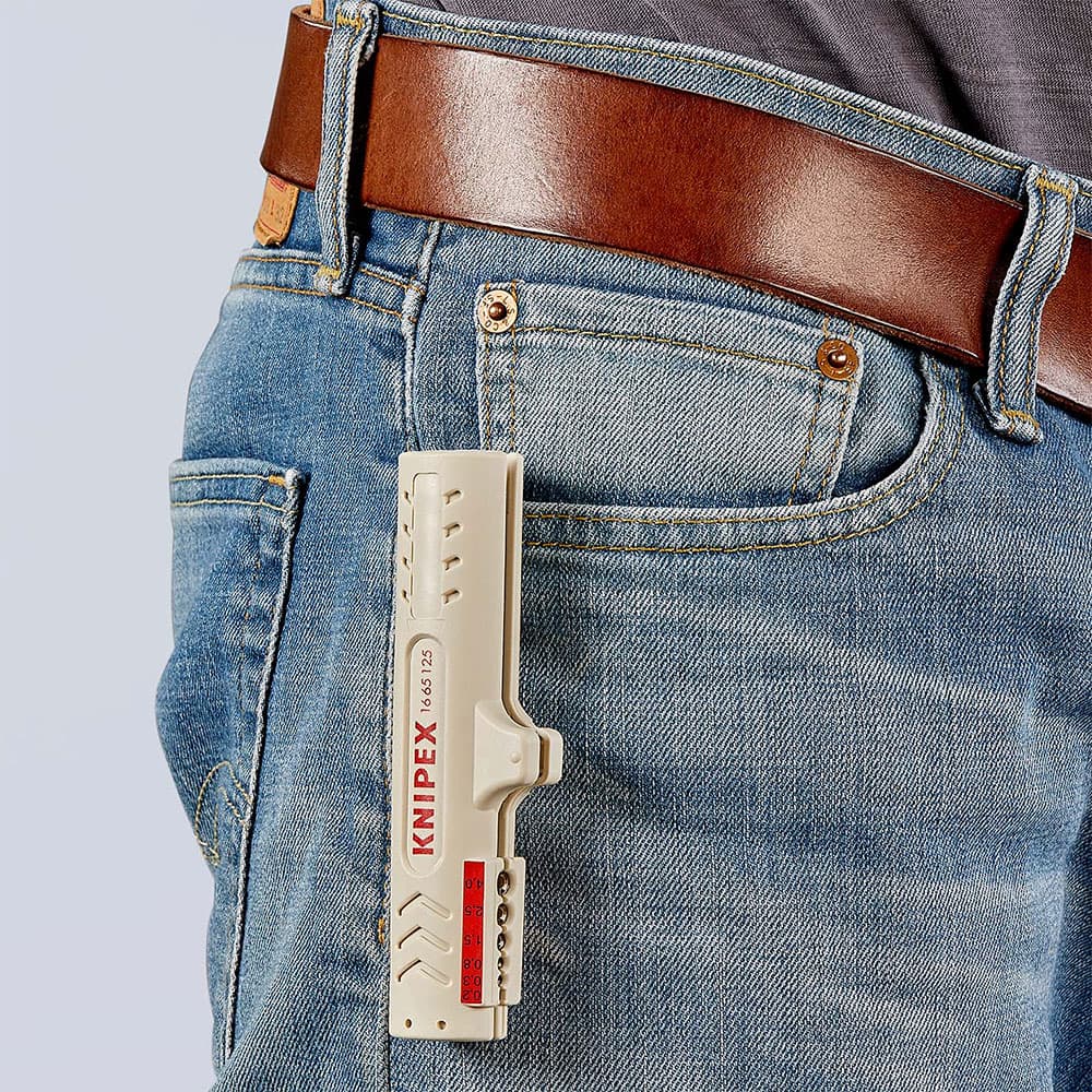 KNIPEX Alat za skidanje izolacije sa UTP i STP kablova – 16 65 125 SB