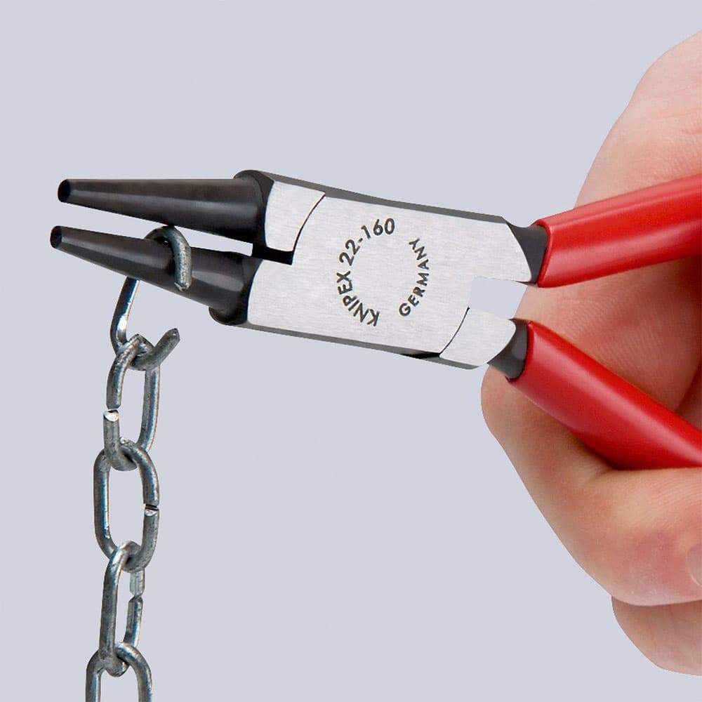 KNIPEX Klešta za hvatanje sa okruglim čeljustima 140mm blister pakovanje – 22 01 140 SB