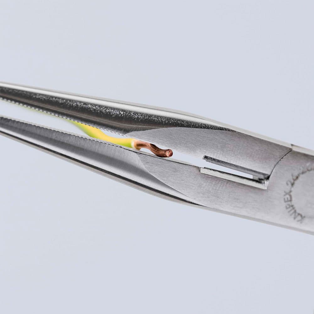 KNIPEX Klešta špic prava 1000V VDE 200mm hromirana – 26 16 200 T BK