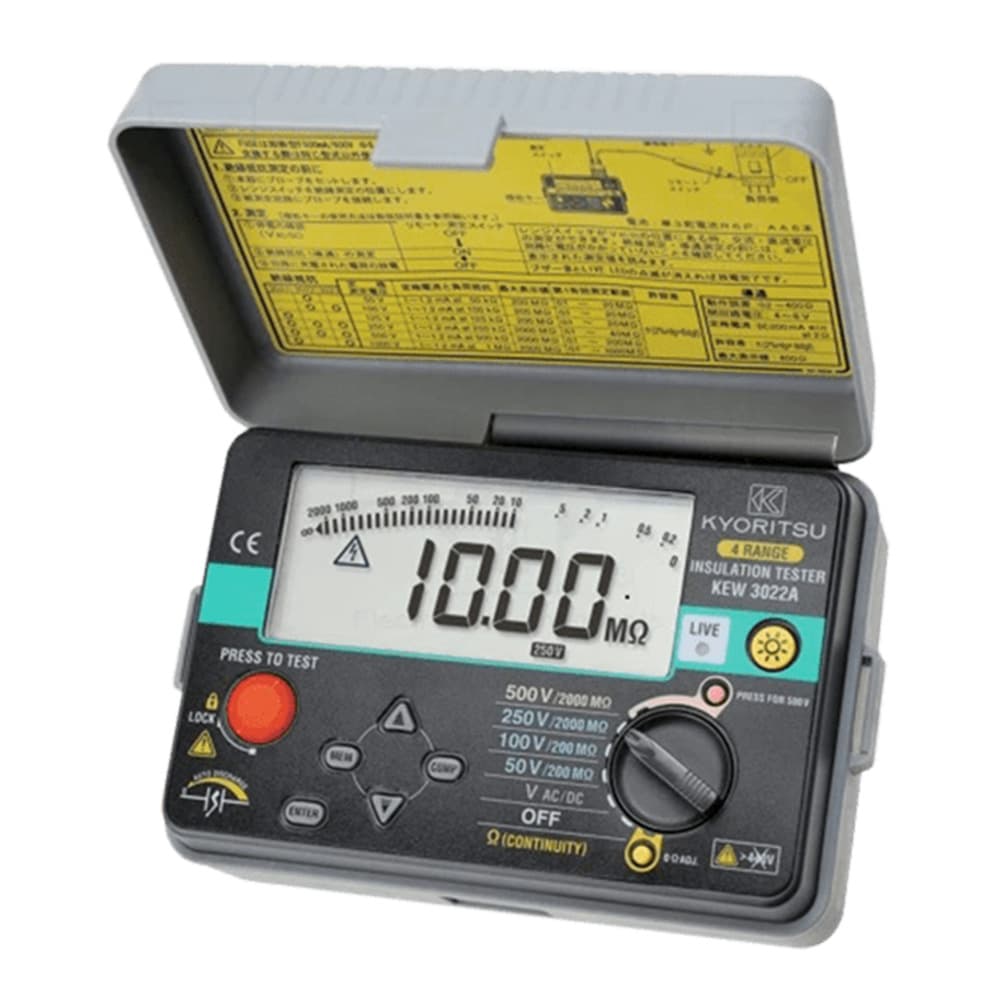 Digitalni tester izolacije/kontinuiteta – Kyoritsu 3022A