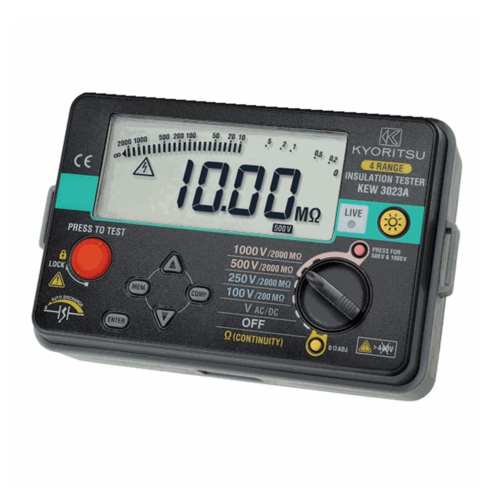 Digitalni tester izolacije/kontinuiteta – Kyoritsu 3023A