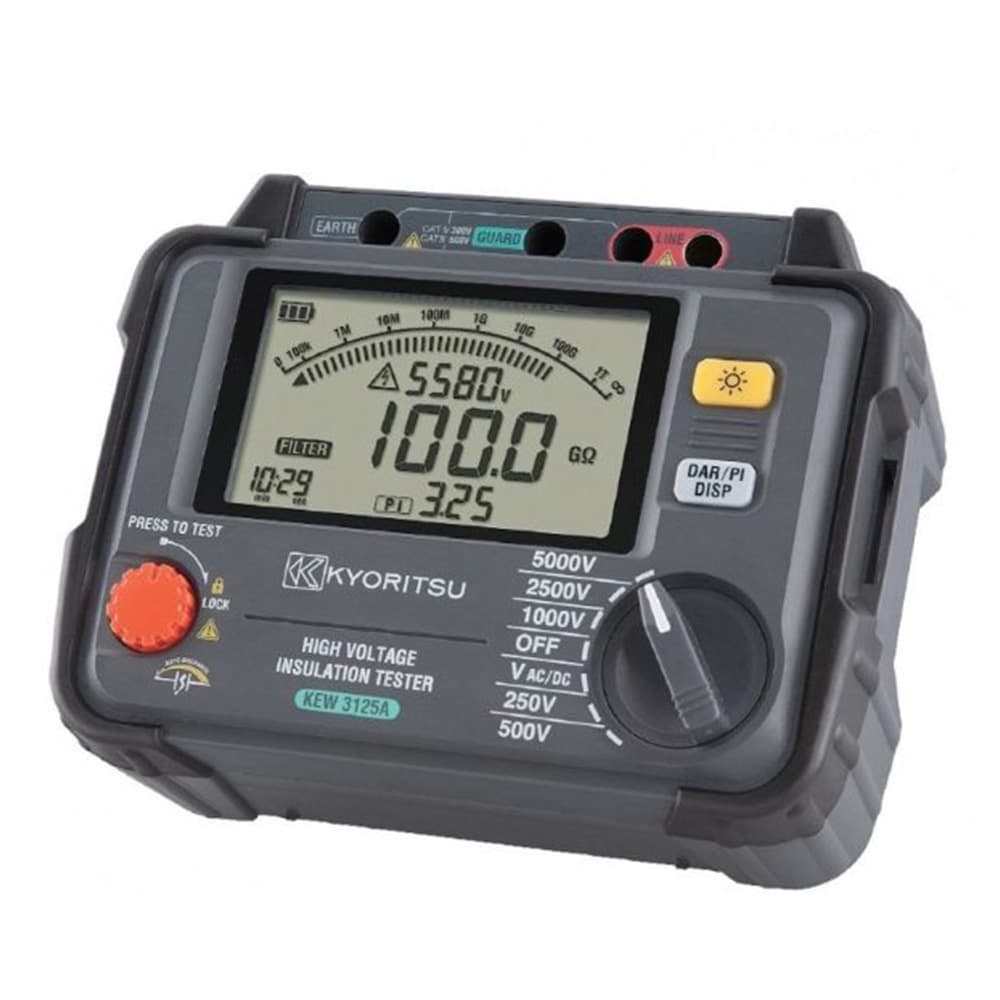 Digitalni visokonaponski tester izolacije – KEW 3125A