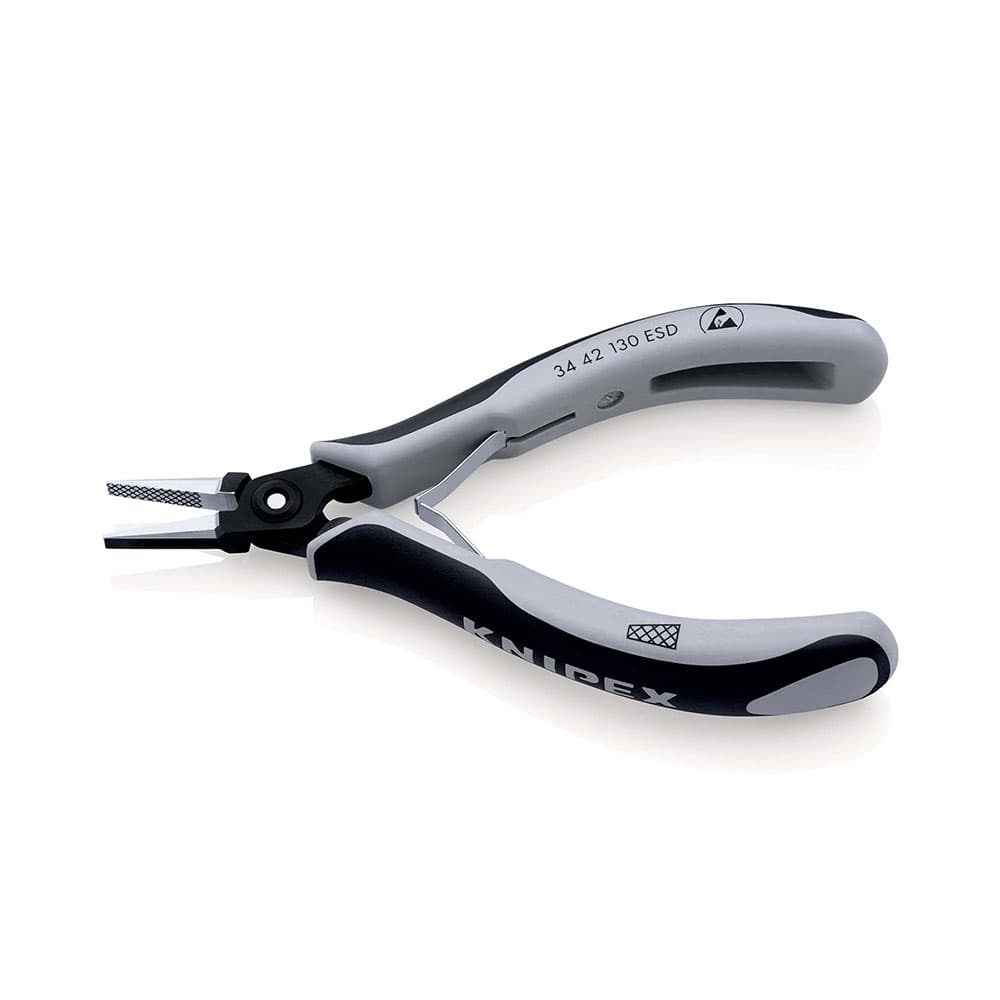 KNIPEX Precizna klešta za hvatanje za elektroniku ESD 130mm – 34 42 130 ESD