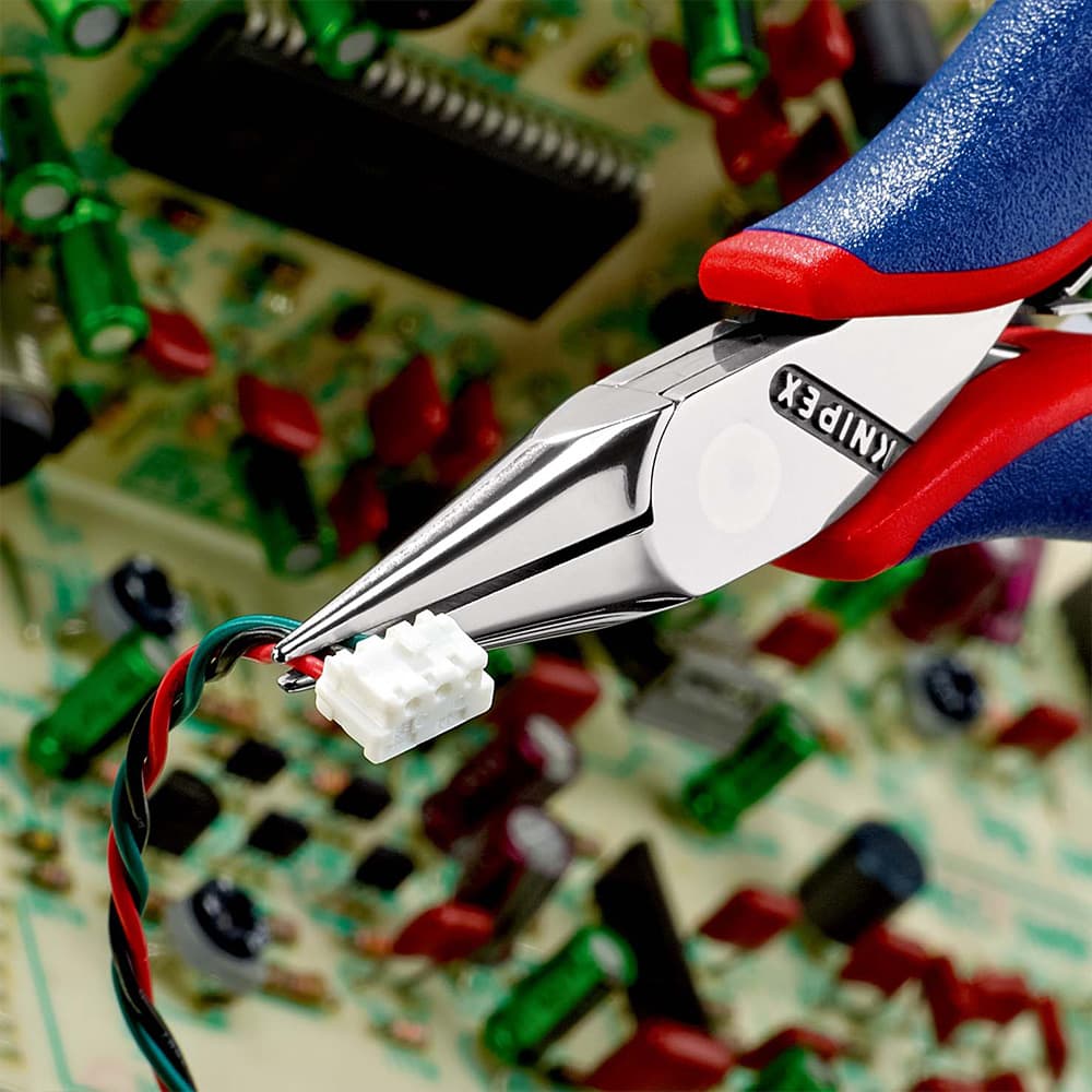 KNIPEX Klešta za hvatanje za elektroniku 115mm blister pakovanje – 35 22 115 SB