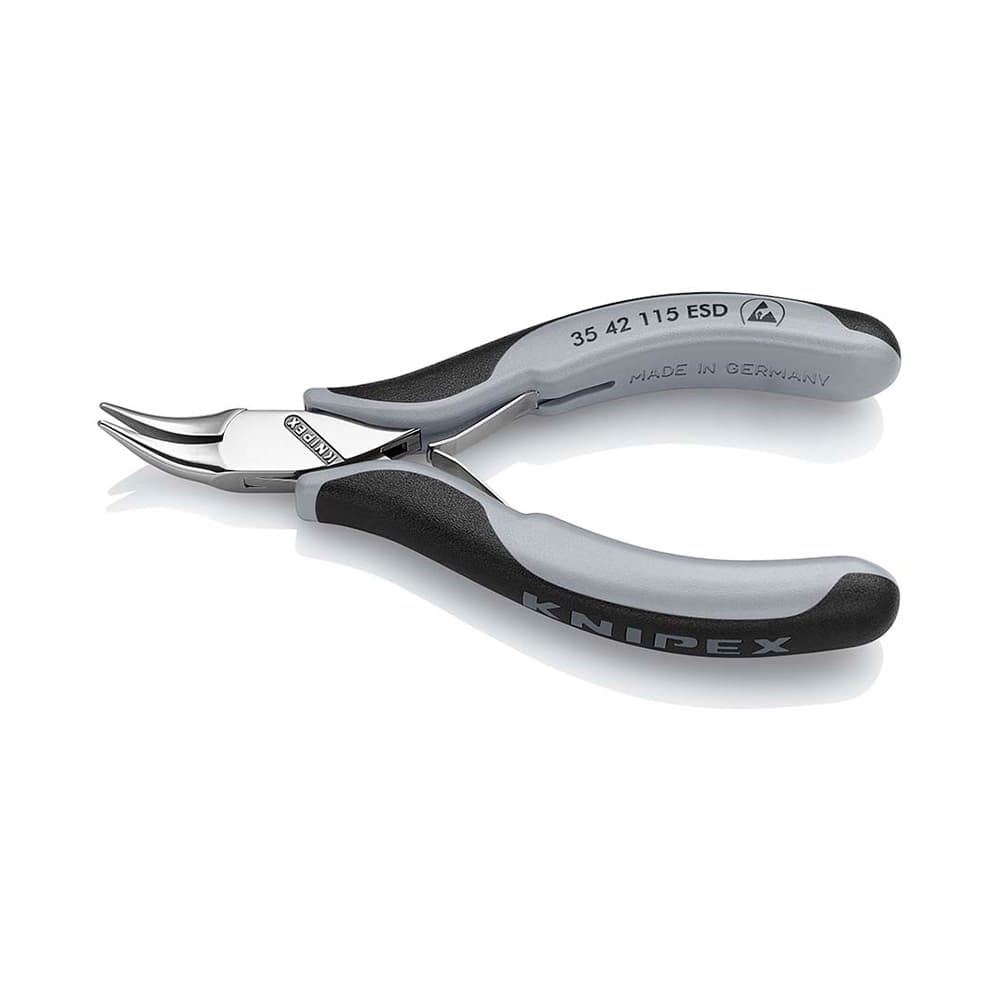 KNIPEX Elektroničarska klešta za hvatanje ESD pod 45° 115mm – 35 42 115 ESD