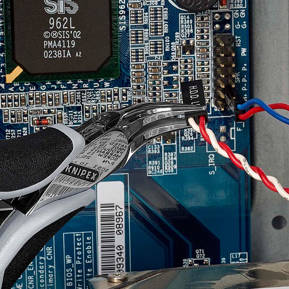 KNIPEX Elektroničarska klešta za hvatanje ESD pod 45° 115mm – 35 42 115 ESD