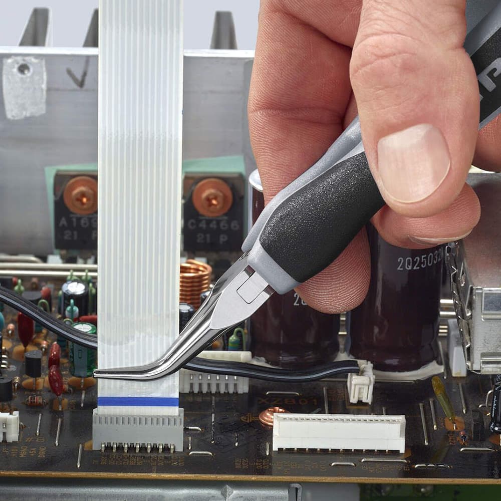 KNIPEX Klešta za hvatanje za elektroniku pod 45° ESD 145 mm – 35 82 145 ESD