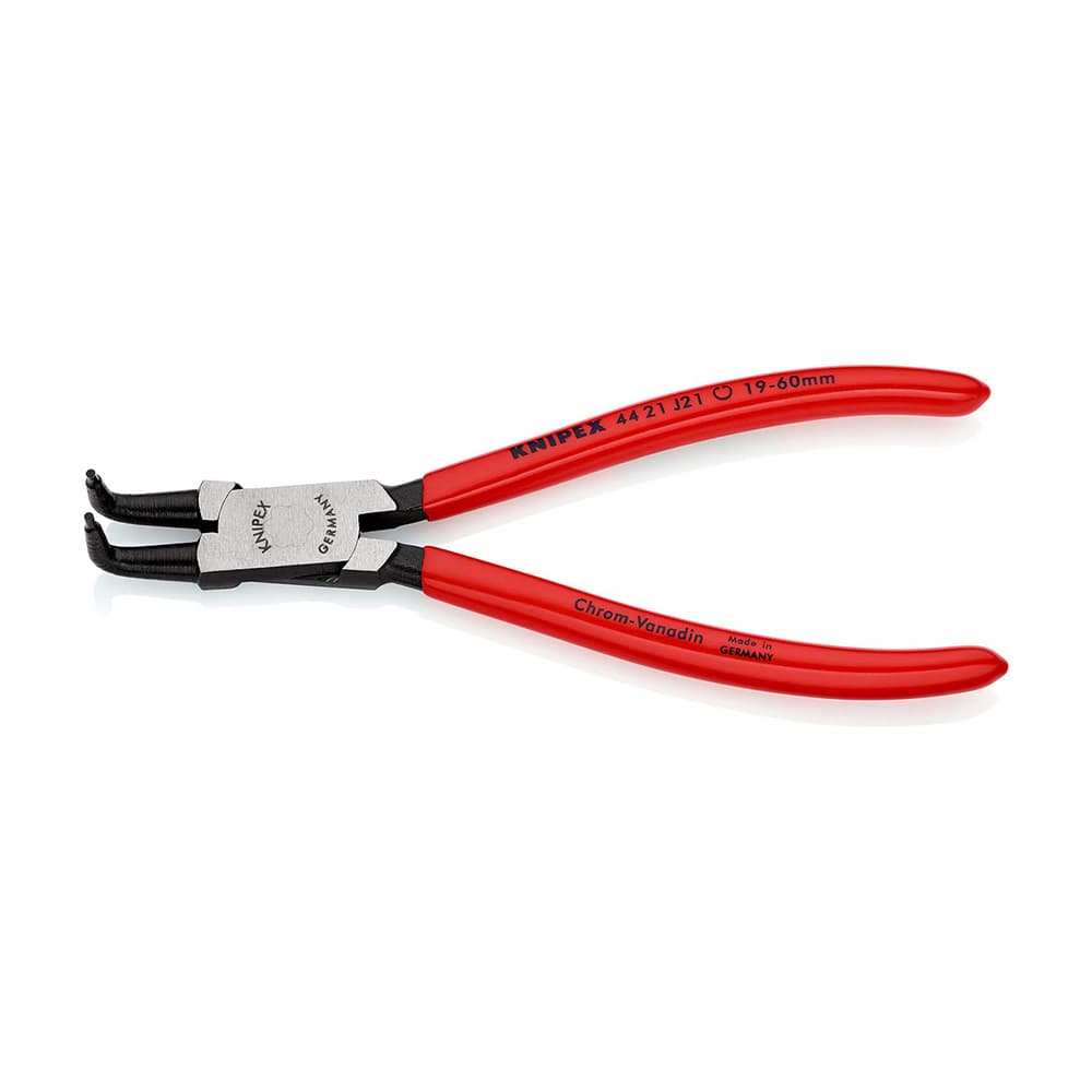 KNIPEX Klešta za unutrašnje sigurnosne prstenove kriva 170mm blister pakovanje – 44 21 J21 SB