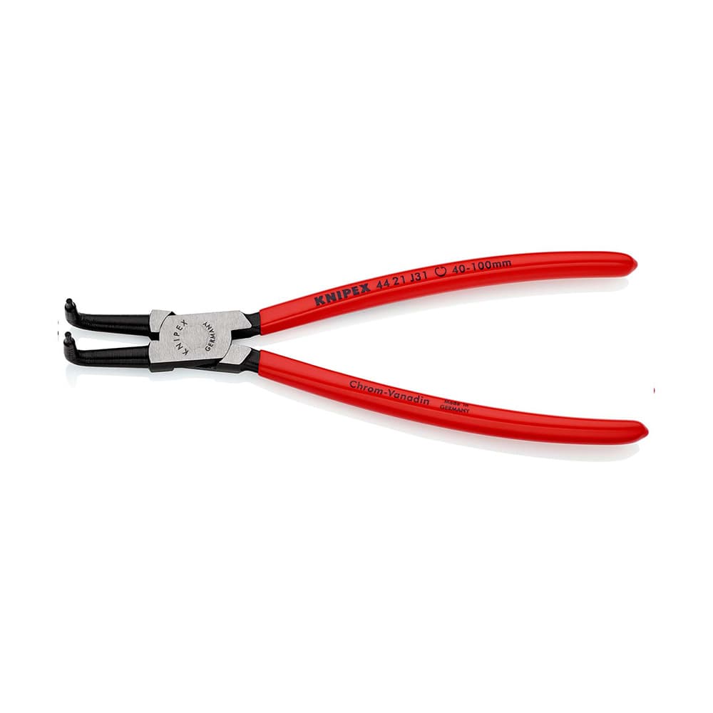 KNIPEX Klešta za unutrašnje sigurnosne prstenove kriva 215mm – 44 21 J31
